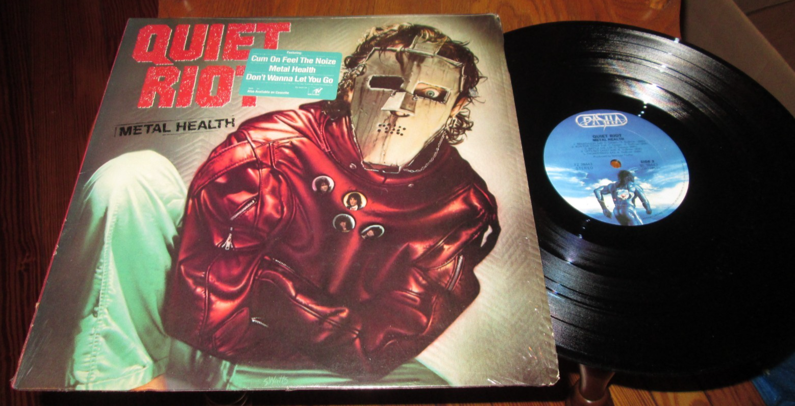 欧LP Quiet Riot l Health 19658899521 Pasha /00260 QUIET RIOT METAL HEALTH LP NEAR MINT US PASHA VINYL CLASSIC
