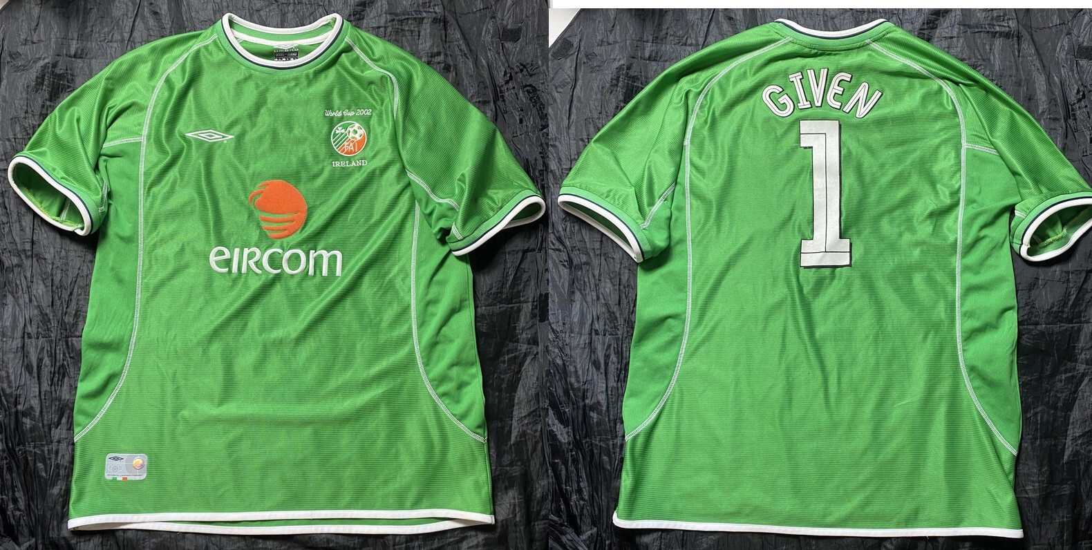 Umbro Ireland サッカージャージ 1990年代 Umbro Ireland サッカージャージ 1990年代 s-l1200.jpg