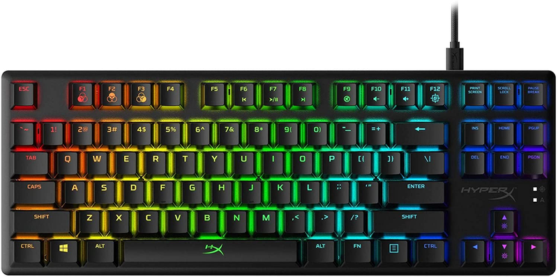 Hyperx Alloy Origins Core - Tenkeyless Mechanical Gaming Keyboard, Software Cont