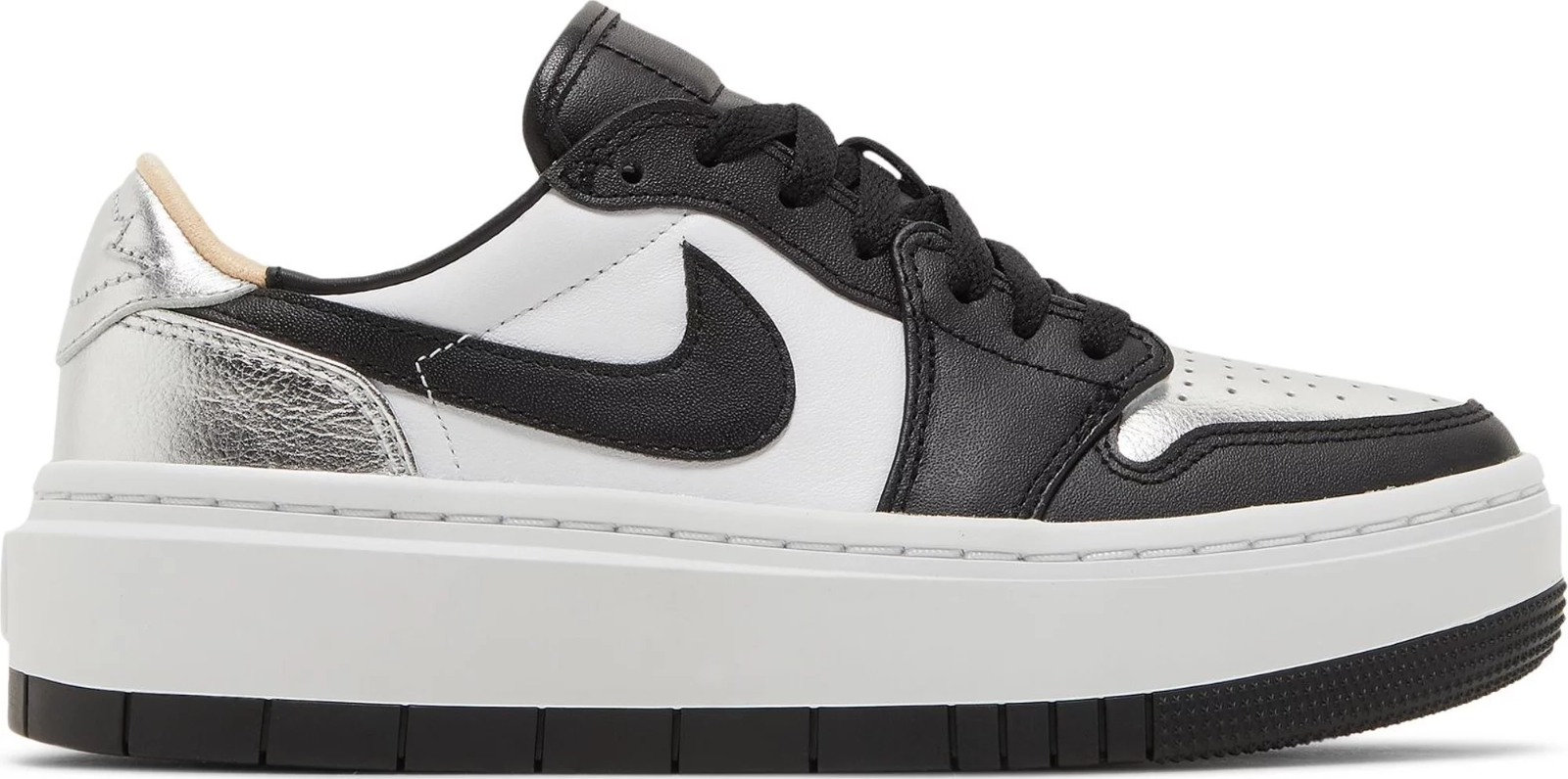 

Женские кроссовки Nike W Air Jordan 1 Elevate Low SE с серебристым носком DQ8561-001 10,5, Multicolor, Air Jordan 1 Low