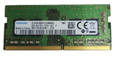 Samsung 8GB (1x8GB) PC4-21300 DDR4-2666V SDRAM Laptop Memory