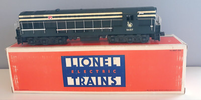 Lionel 6-8687 O Jersey Central Fairbanks Morse Trainmaster Diesel Locomotive NEW
