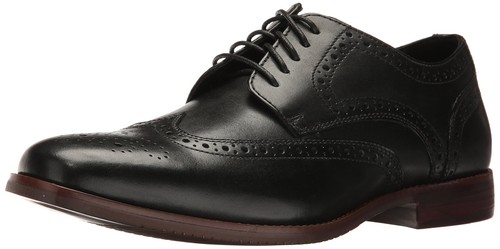 

Мужские кроссовки Rockport Purpose Wing Tip Oxford, черная кожа, США, 12 Вт, Black