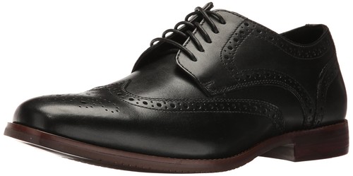 Мужские кроссовки Rockport Purpose Wing Tip Oxford, черная кожа, США, 12 Вт