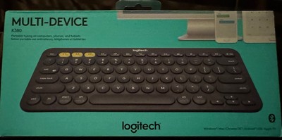 Logitech 920-007558 K380 Multi-Device Bluetooth Keyboard - Grey
