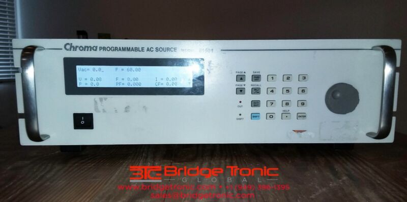 Chroma 61501 Programmable Ac Source