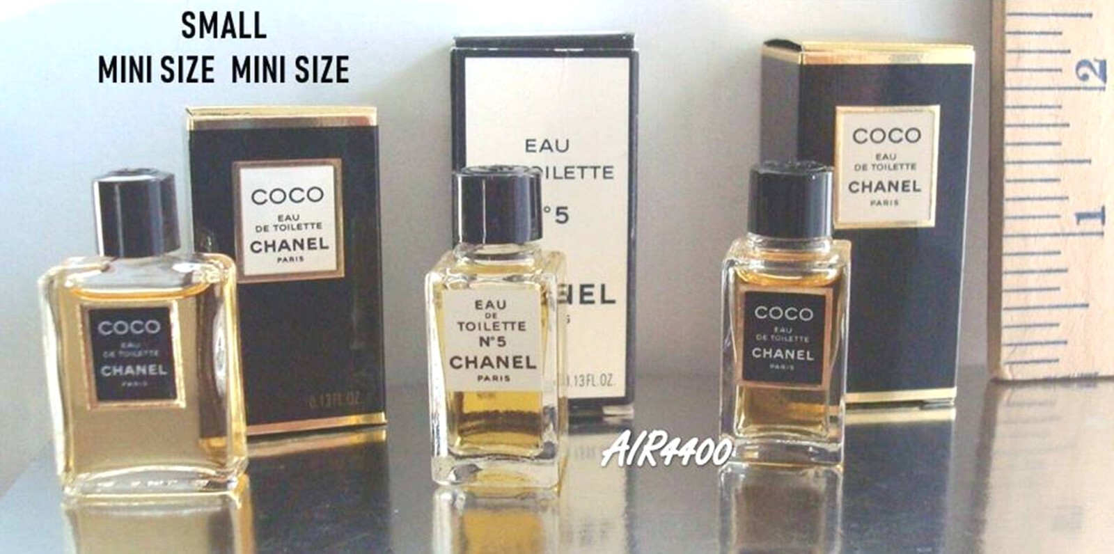 Chanel SMALL MINI NOT LARGER SZ: COCO V1-No 5-COCO V2 EDT
