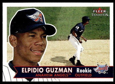 2001 Fleer Tradition #455  Elpidio Guzman   Anaheim Angels