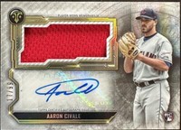 2020 Topps Triple Threads - Aaron Civale #ASJR-AC
