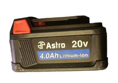 Astro Pneumatic 30570 20V 7'' Polisher 4AH Replacement Battery (Battery Only) 