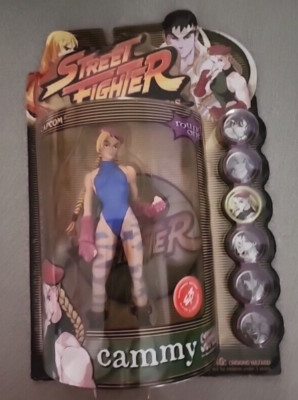 CAMMY Action Figure 1999 CAPCOM Street Fighter Round one-EB Exclusive color BLUE