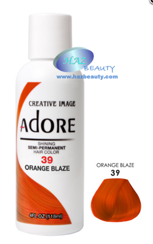 Adore Semi Permanent Hair Dye Colour Ammonia Peroxide Alcohol Free