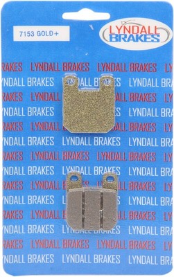 Lyndall Racing Brakes Llc Brake Pad Gold+ Pm 2Pst 1720-0047 7153-GPLUS Rear