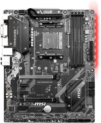 (NO ACCESSORIES)(MOTHERBOARD ONLY) MSI B450 TOMAHAWK MAX AM4 Motherboard