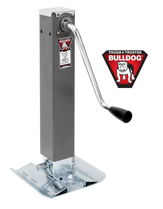 ブルドッグ　0825 Bulldog 5,000 lbs. Round Snap-Ring Swivel Trailer Jack