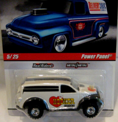 HOT WHEELS SLICK RIDES ~HOOKER HEADERS DODGE POWER PANEL w/ REAL RIDERS~