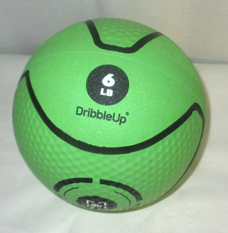 DribbleUp 6 lb Smart Workout Medicine Ball