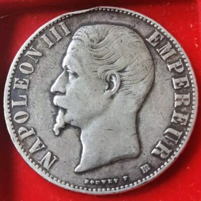 PEU COURANTE **** 5 Francs Napoleon III Empereur 1856 BB **** TB+