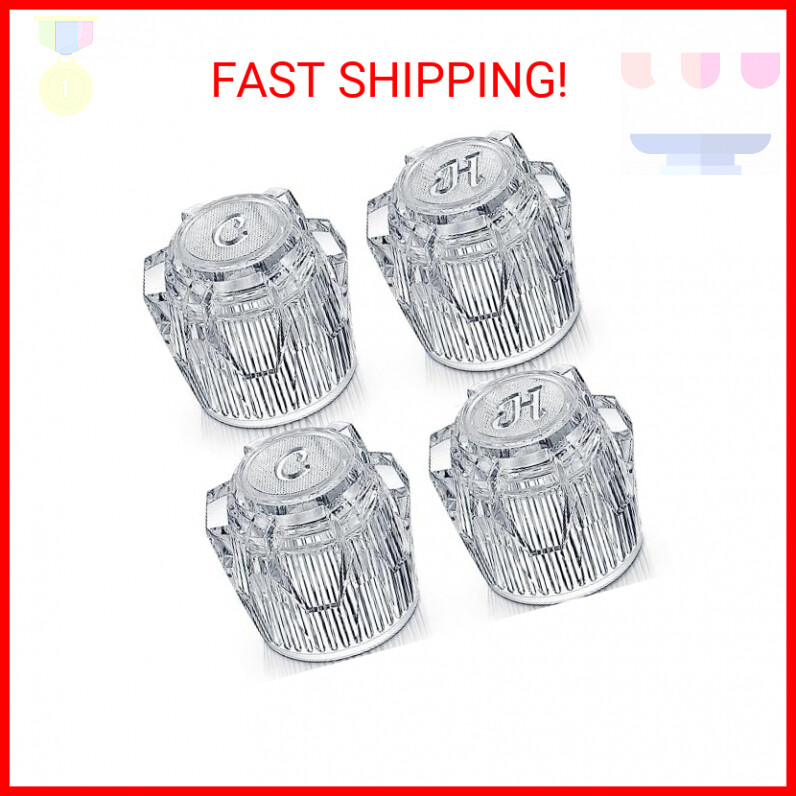LavishStream Shower Knob Replacement For Phoenix Mobile Home Tub Knobs Replacements Hot And Cold Shower Knobs 2 Piece With 17pt Spline Point Broach
