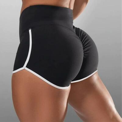 Women's Sports Shorts Yoga Gym Lady Jogging Lounge Summer Beach Pants B