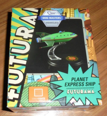 Futurama PLANET EXPRESS Ship Model from QMX mini masters Vehicles Lootcrate 2016