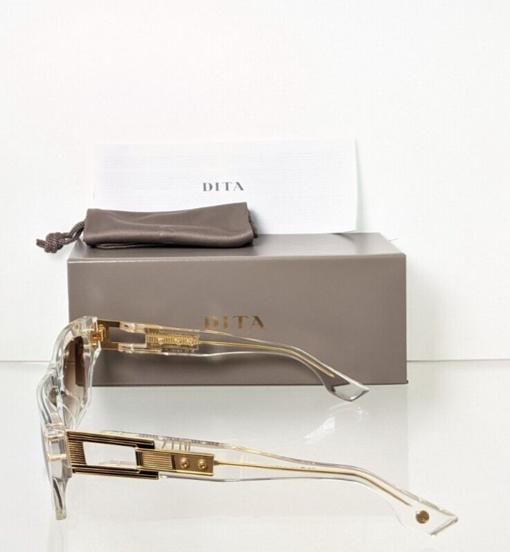 Pre-owned Dita Brand Authentic  Sunglasses Grandmaster Seven Dts407 A 02 57mm Frame In Brown