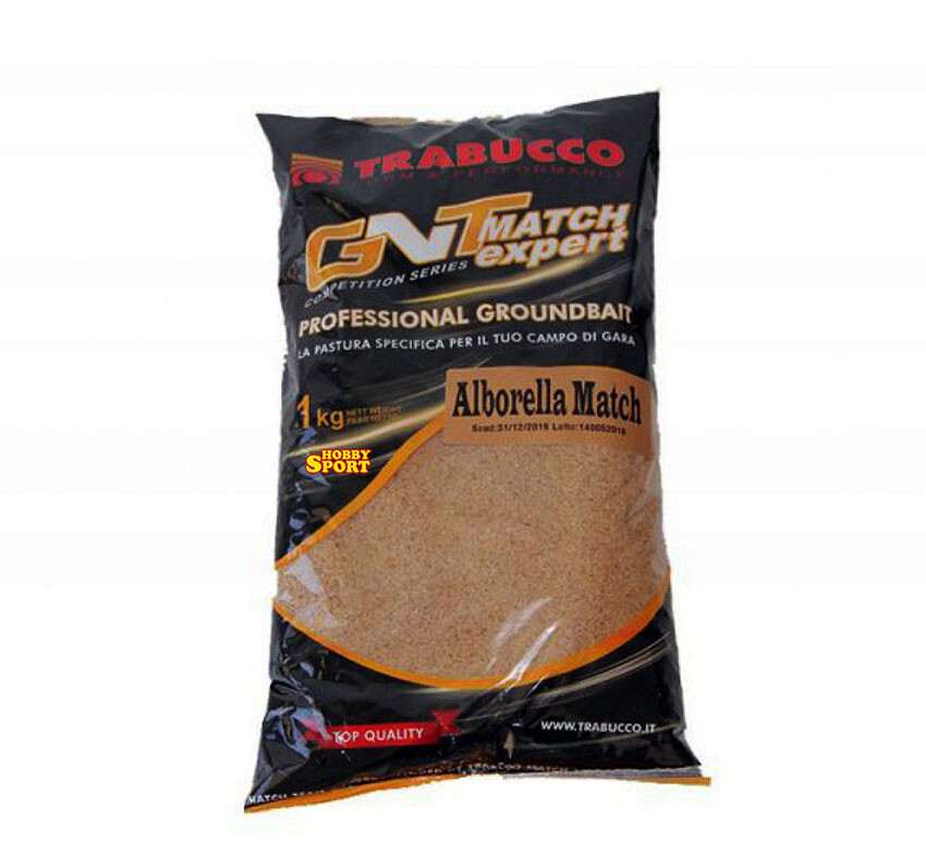 PASTURA ALBORELLA MATCH GNT TRABUCCO SACCHETTO 1 KG PESCA COMPETIZIONE