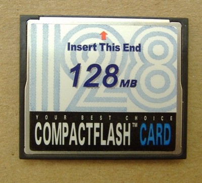 Memory Pro 128 MB Compact Flash Your Best Choice Memory Card 128MB USA Seller