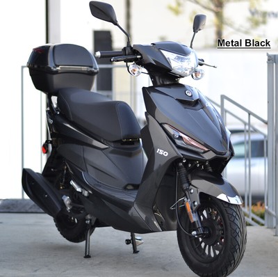 99% Assembled 2020 49cc Gas Scooter Moped LED Light KANDA Tires Remote Alarm USB
