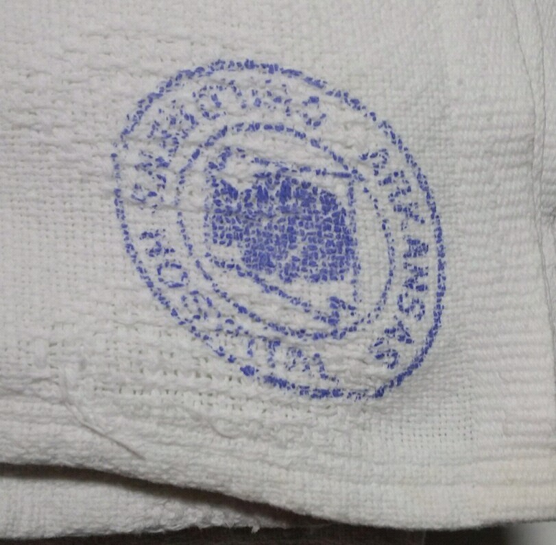 Vtg Arkansas Childrens Hospital Bed Cover Bunk Cotton Blanket 106