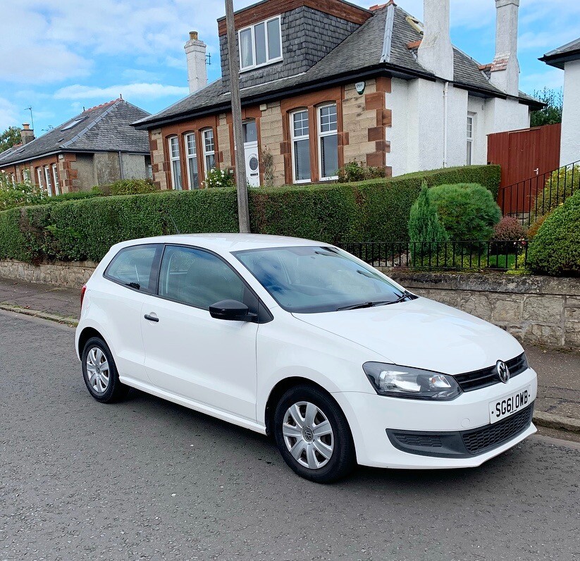 Volkswagen polo white