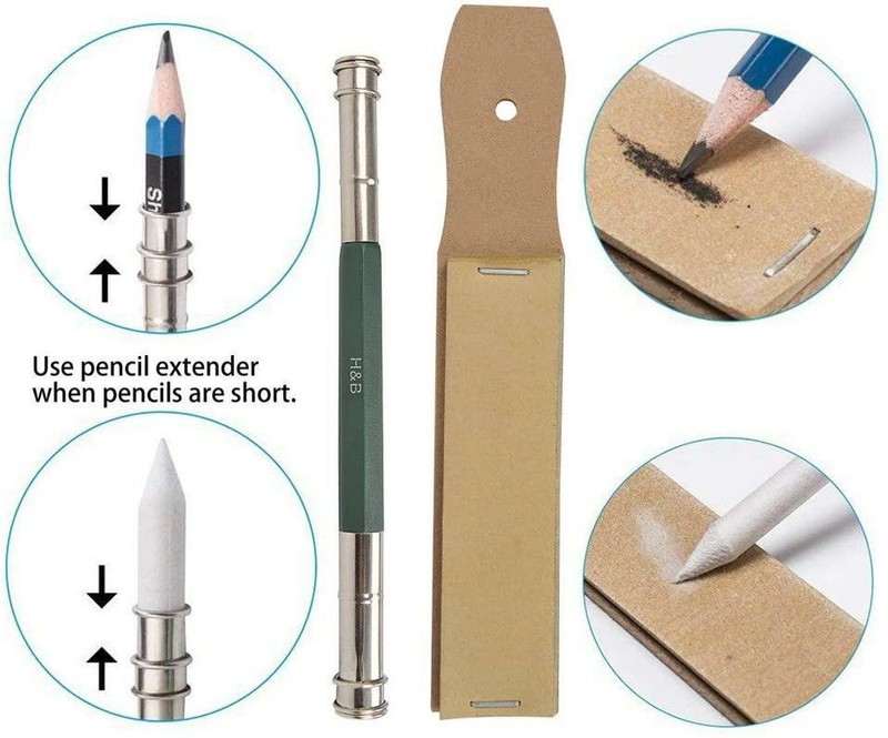 YOTINO 35pcs Drawing and Sketching Pencil Set, Professional Sketch Pencils Set i