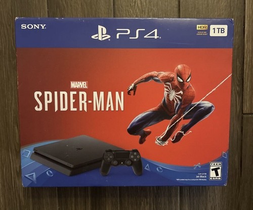 EMPTY BOX ONLY From Playstation 4 PS4 Slim 1TB Console Spider Man Bundle Box 696458723877 eBay