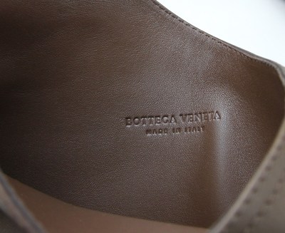 Pre-owned Bottega Veneta $1280 Authentic  Leather Tall Boots, Brown, 297865 2515