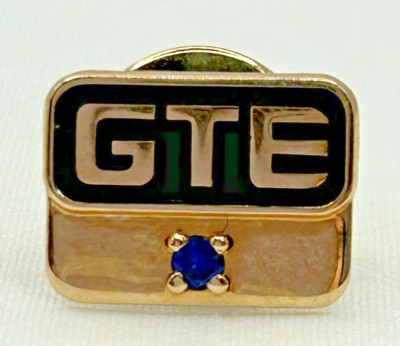 GTE General Telephone Co. Electronics Corp. 10K Employee Service Award Pin