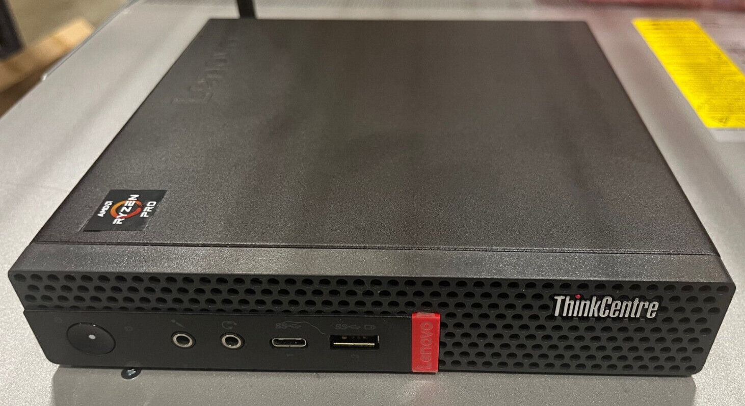 コンパクトPC Lenovo Ryzen5 3400GE SSD256GB Lenovo ThinkCentre M75q Mini Ryzen 5 3400GE 3.3GHz 32GB