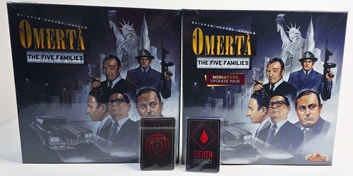 Издание Vesuvius Media Omerta The Five Families Deluxe на Kickstarter - ЗАПЕЧАТАНО