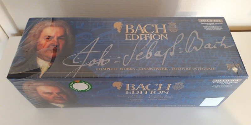 Neuf ; Coffret Bachl'IntÃ©Grale En 155 Cd