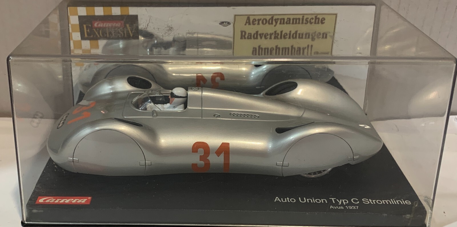 Slot Car Carrera Exclusiv 20470 Auto Union Typ C Stromline Slot Car Carrera Exclusiv 20470 Auto Union Typ C Stromline