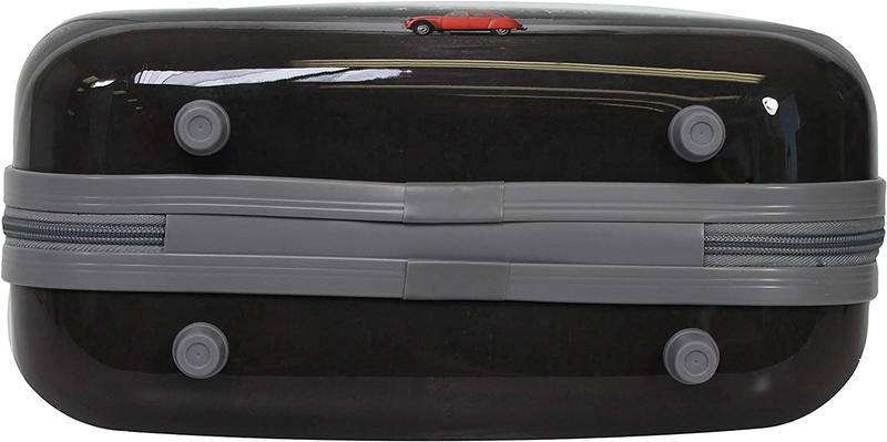 Carry on Luggage with Wheels Lightweight Set Hard Shell Paris Eiffel Tower 2 Pc
