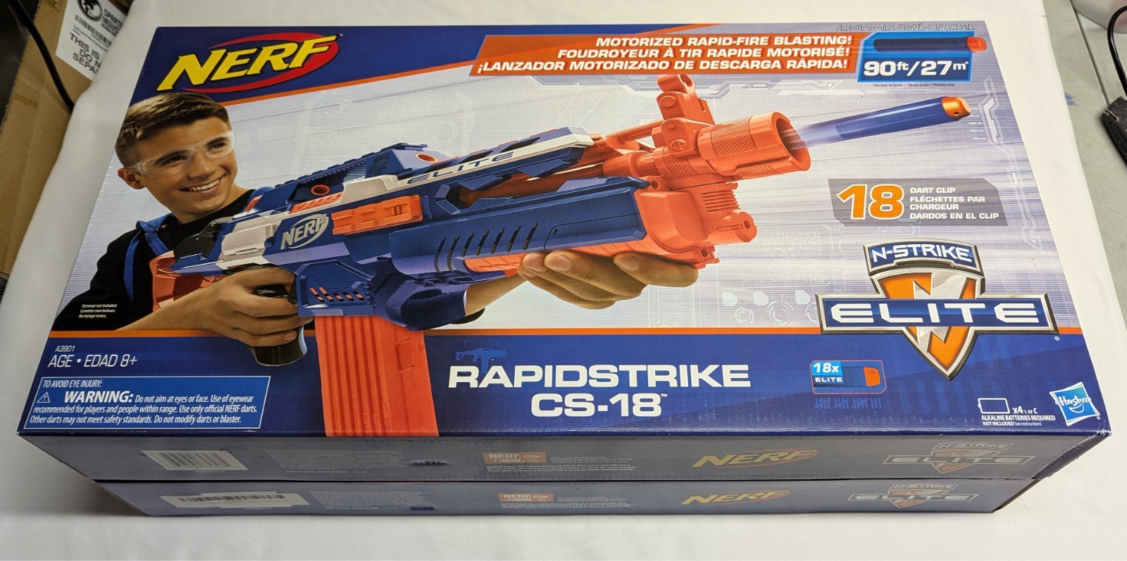 ナーフ RAPIDSTRIKE Nerf CS-18 N-Strike Elite Rapidstrike Blaster, brand new in