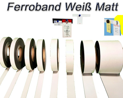 Ferroband Eisenfolie selbstklebend Eisenband Ferrofolie Magnetband Borte