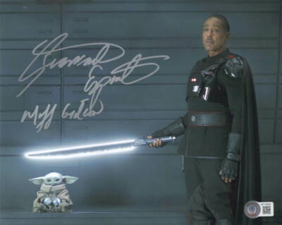 GIANCARLO ESPOSITO SIGNED 8X10 PHOTO THE MANDALORIAN MOFF AUTOGRAPH BECKETT 3