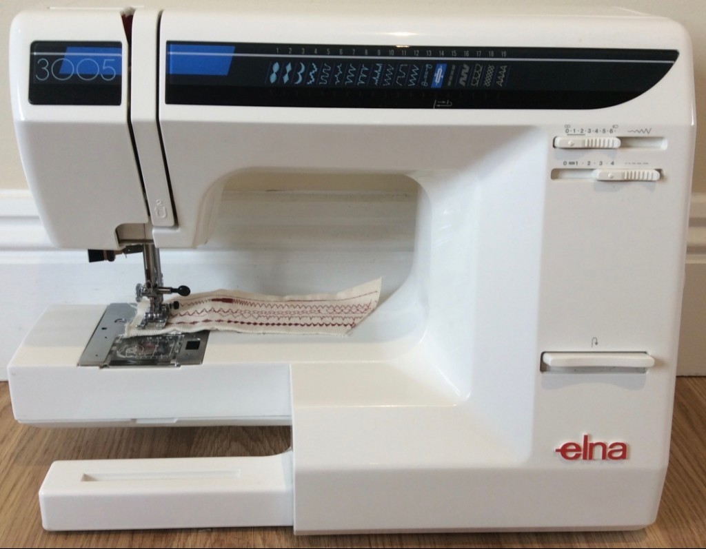 Elna 3005 Heavy Duty Sewing Machine PreOwned Serviced With Warranty