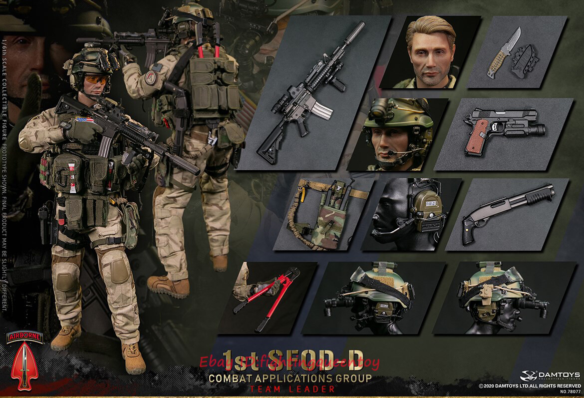 DAMTOYS 1/6 1st SFOD-D デルタ作戦 78077 DAMTOYS 78077 1/6 1st SFOD-D Combat Applications Group Team