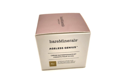 bareMinerals Ageless Genius Firming Wrinkle Smoothing Neck Cream 1.7 OZ NIB