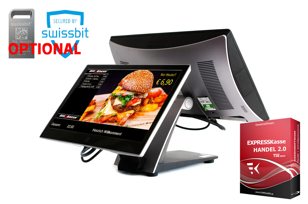 TSE Touch-Gastro-Kasse Mit Bondrucker – BlitzKass Produktbild-Vorschau 2