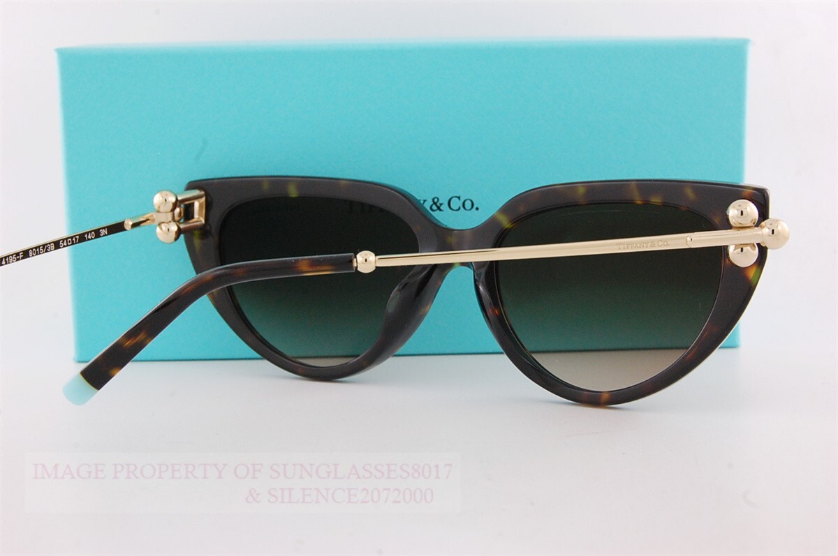 Pre-owned Tiffany & Co Brand . Sunglasses Tf 4195f 80153b Havana/gradient Brown Women