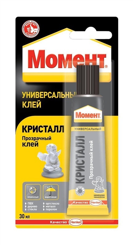 MOMENT Crystal Clear Strong Transparent Waterproof Flexible Glue