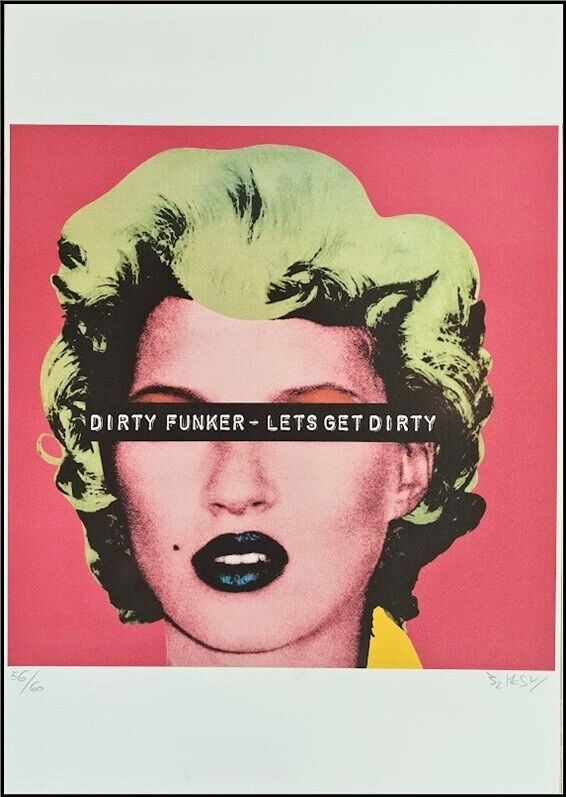 バンクシー DIRTY FUNKER BANKSY BANKSY * Dirty Funker- Let's get * 50x35 cm * Lithografie